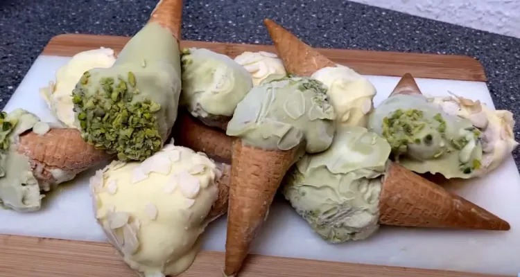 gelato al pistacchio fatto in casa